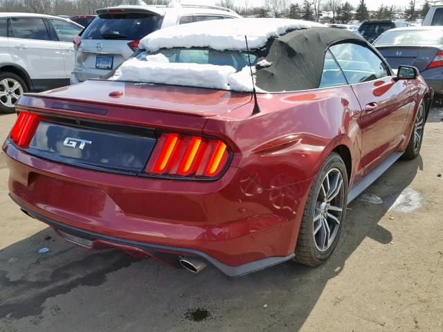 1FATP8FF4H5297085 - 2017 FORD MUSTANG GT RED photo 4