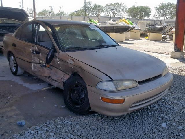 1Y1SK526XVZ434605 - 1997 GEO PRIZM BASE 金色 照片 1