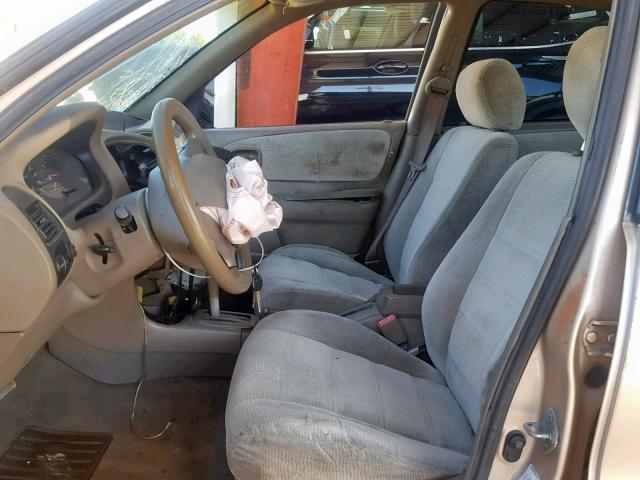 1Y1SK526XVZ434605 - 1997 GEO PRIZM BASE 金色 照片 5