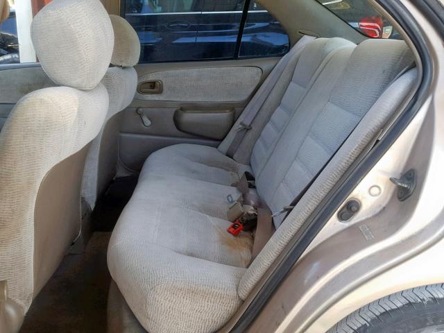 1Y1SK526XVZ434605 - 1997 GEO PRIZM BASE 金色 照片 6