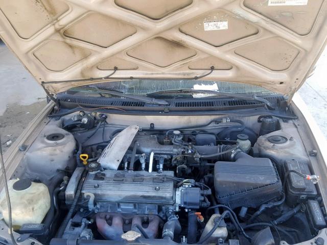 1Y1SK526XVZ434605 - 1997 GEO PRIZM BASE 金色 照片 7