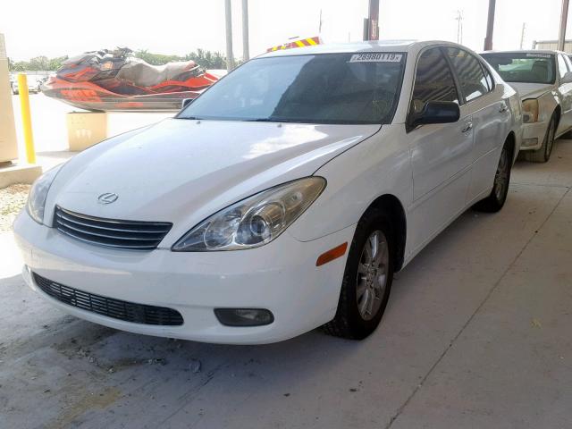 JTHBF30G630126243 - 2003 LEXUS ES 300 WHITE photo 2