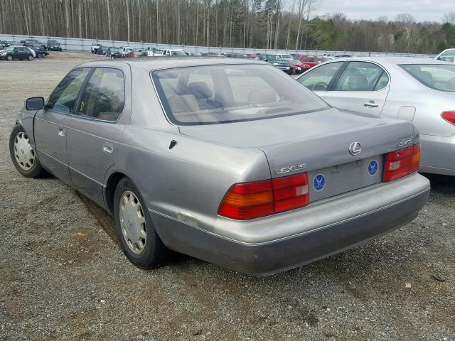 JT8UF22E2S0024726 - 1995 LEXUS LS 400 TAN photo 3