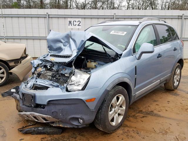 3GNAL2EK0DS637395 - 2013 CHEVROLET CAPTIVA LS 蓝色 照片 2