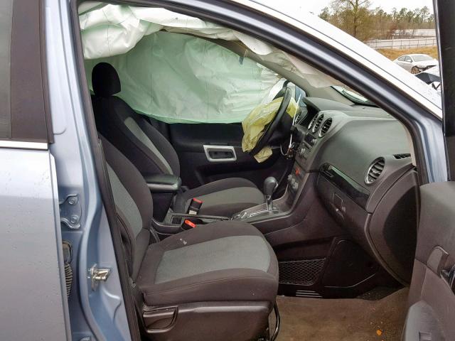 3GNAL2EK0DS637395 - 2013 CHEVROLET CAPTIVA LS 蓝色 照片 5