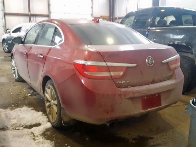 1G4PS5SK6H4114430 - 2017 BUICK VERANO RED photo 3