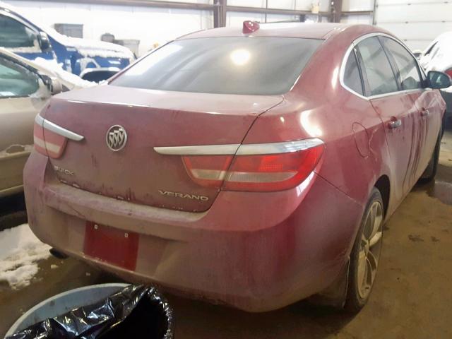 1G4PS5SK6H4114430 - 2017 BUICK VERANO RED photo 4