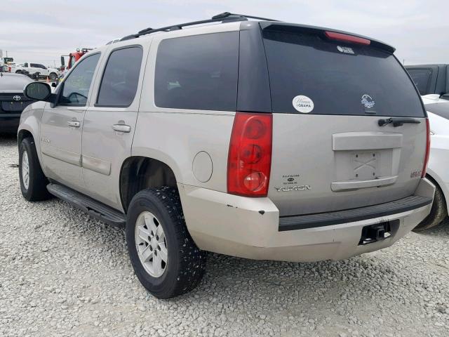 1GKFC13J07R354638 - 2007 GMC YUKON TAN photo 3