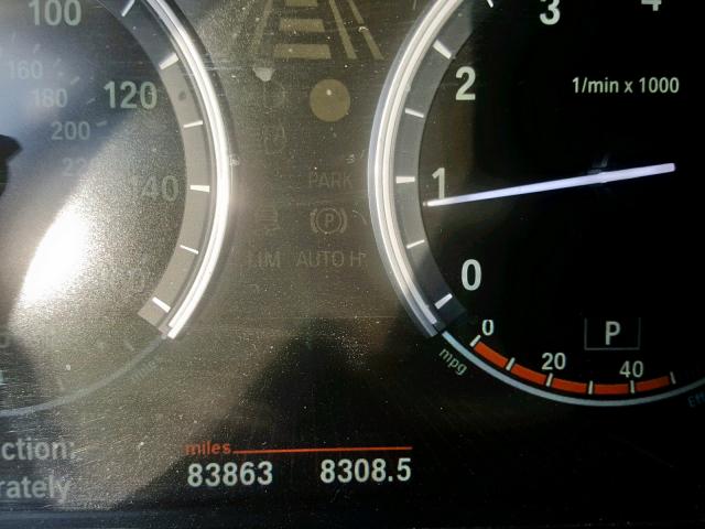 WBAKB8C51BCY66183 - 2011 BMW 750LI BLACK photo 8