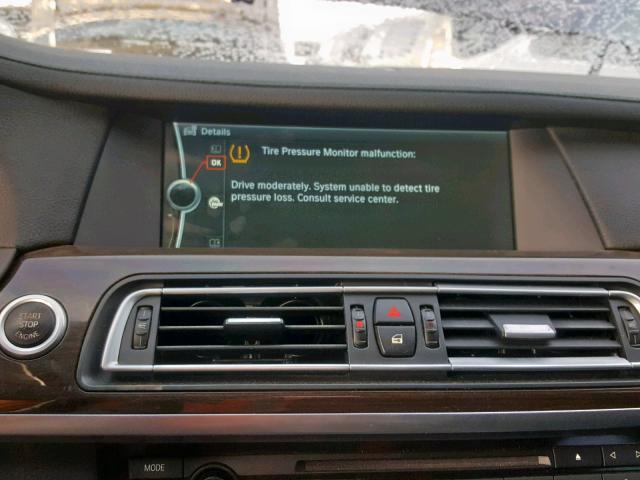 WBAKB8C51BCY66183 - 2011 BMW 750LI BLACK photo 9