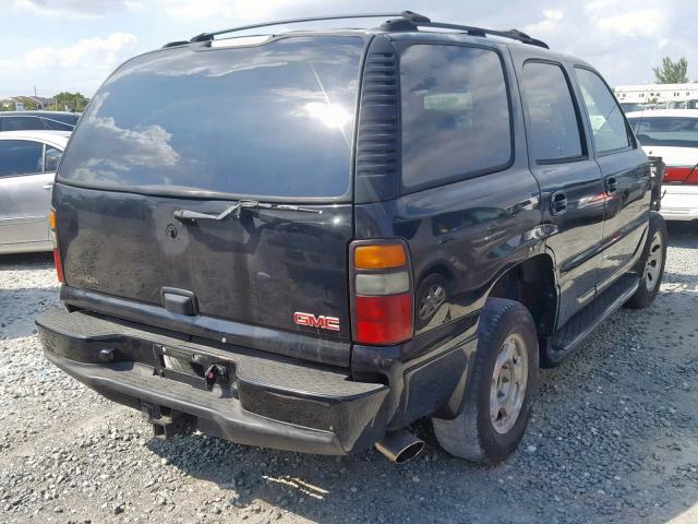 1GKEK63U24J245517 - 2004 GMC YUKON DENA BLACK photo 4