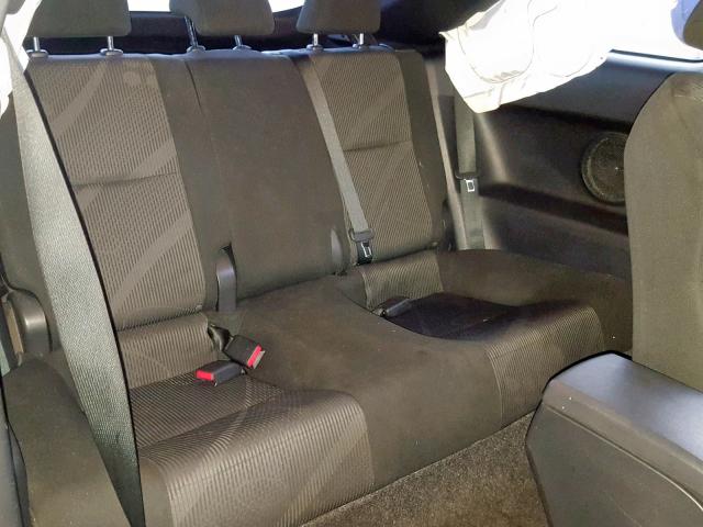 JTKJF5C74B3017452 - 2011 TOYOTA SCION TC BLACK photo 6