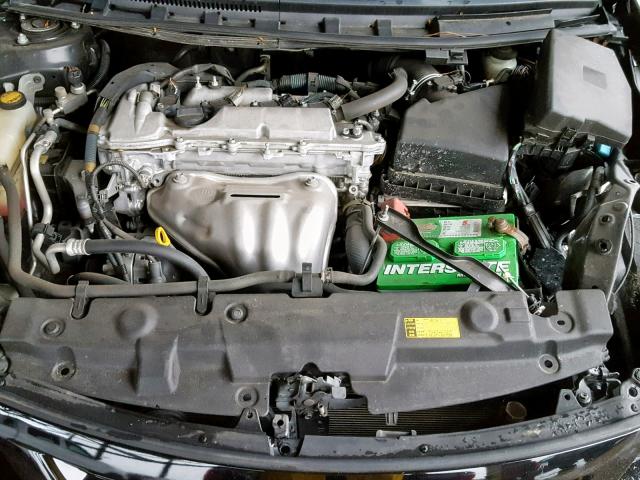 JTKJF5C74B3017452 - 2011 TOYOTA SCION TC BLACK photo 7