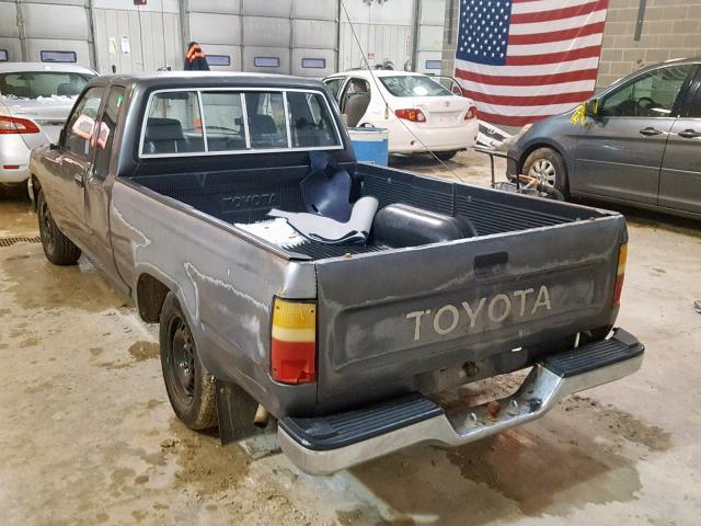 JT4RN93P7N5062625 - 1992 TOYOTA PICKUP 1/2 GRAY photo 3