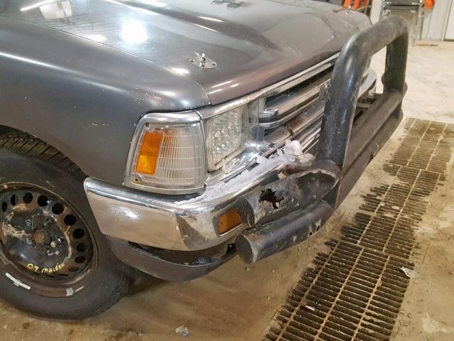 JT4RN93P7N5062625 - 1992 TOYOTA PICKUP 1/2 GRAY photo 9