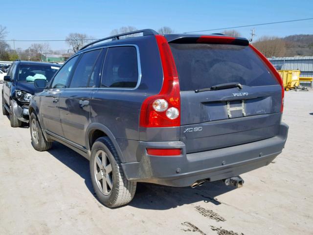 YV4CY592861254689 - 2006 VOLVO XC90 GRAY photo 3