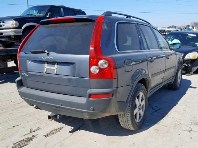 YV4CY592861254689 - 2006 VOLVO XC90 GRAY photo 4