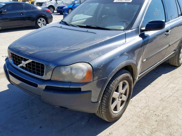 YV4CY592861254689 - 2006 VOLVO XC90 GRAY photo 9