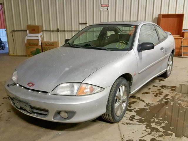 1G1JF12T5Y7430098 - 2000 CHEVROLET CAVALIER Z SILVER photo 2