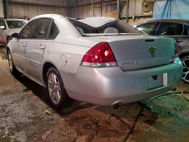 2G1WB5E35F1156724 - 2015 CHEVROLET IMPALA LIM SILVER photo 3