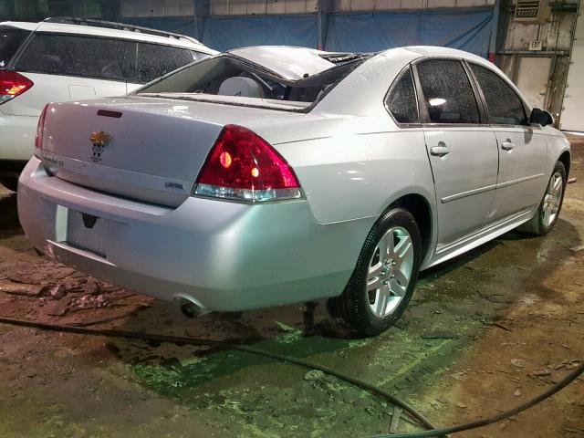 2G1WB5E35F1156724 - 2015 CHEVROLET IMPALA LIM SILVER photo 4