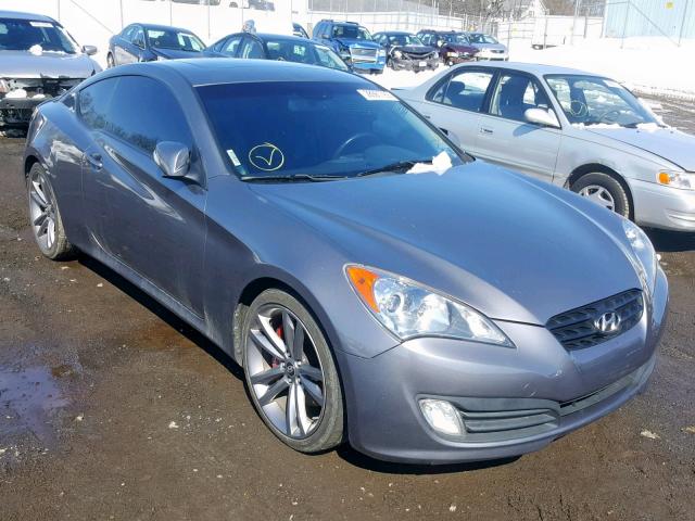 KMHHU6KH9AU026552 - 2010 HYUNDAI GENESIS CO GRAY photo 1