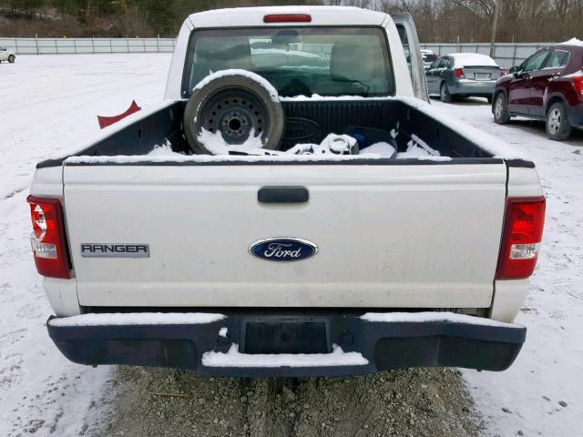 1FTKR1AD8APA37618 - 2010 FORD RANGER WHITE photo 6