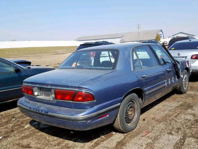 1G4HP52K2WH415577 - 1998 BUICK LESABRE CU BLUE photo 4