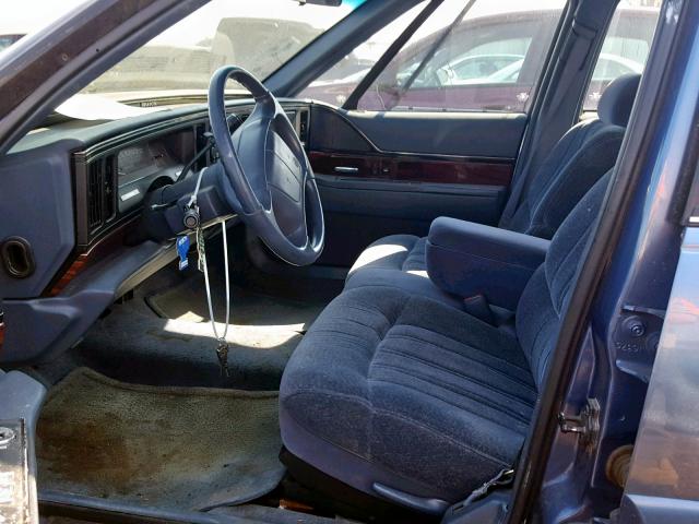 1G4HP52K2WH415577 - 1998 BUICK LESABRE CU BLUE photo 5