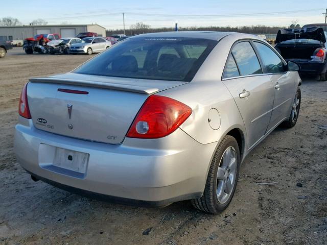 1G2ZH528054147228 - 2005 PONTIAC G6 GT SILVER photo 4