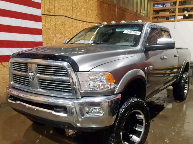 3D7UT2CL9BG596711 - 2011 DODGE RAM 2500 GRAY photo 2