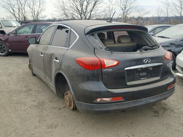 JN1AJ0HR2AM751697 - 2010 INFINITI EX35 BASE BLACK photo 3