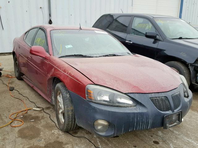 2G2WR524241198267 - 2004 PONTIAC GRAND PRIX BURGUNDY photo 1