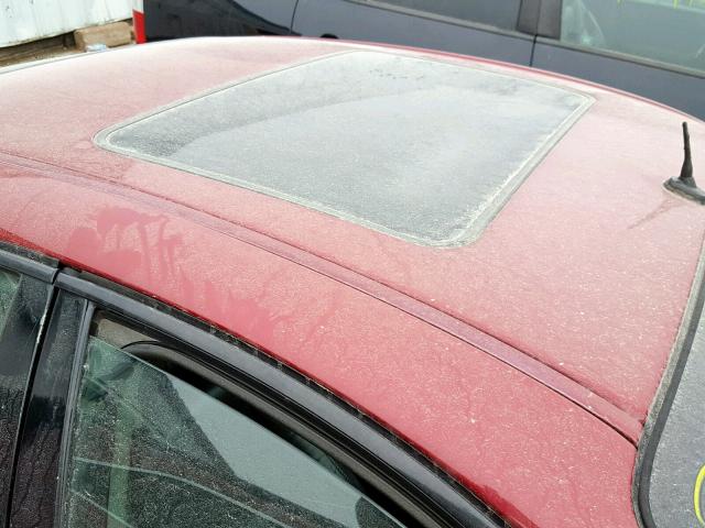 2G2WR524241198267 - 2004 PONTIAC GRAND PRIX BURGUNDY photo 9