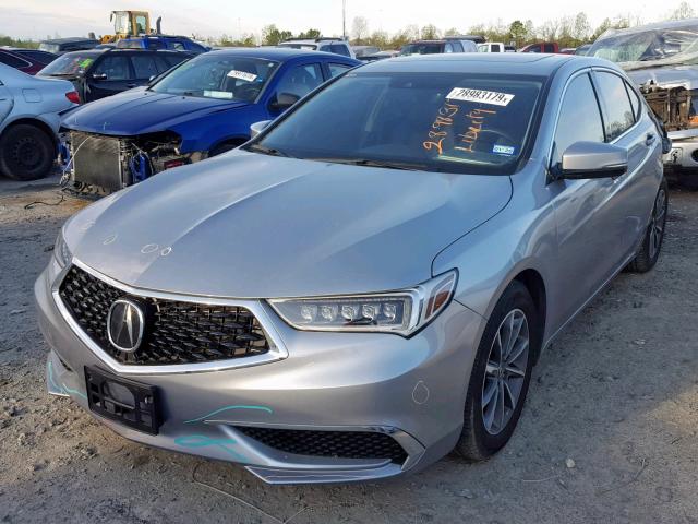 19UUB1F36JA007633 - 2018 ACURA TLX SILVER photo 2