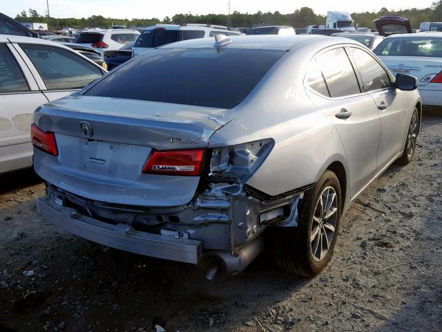 19UUB1F36JA007633 - 2018 ACURA TLX SILVER photo 4