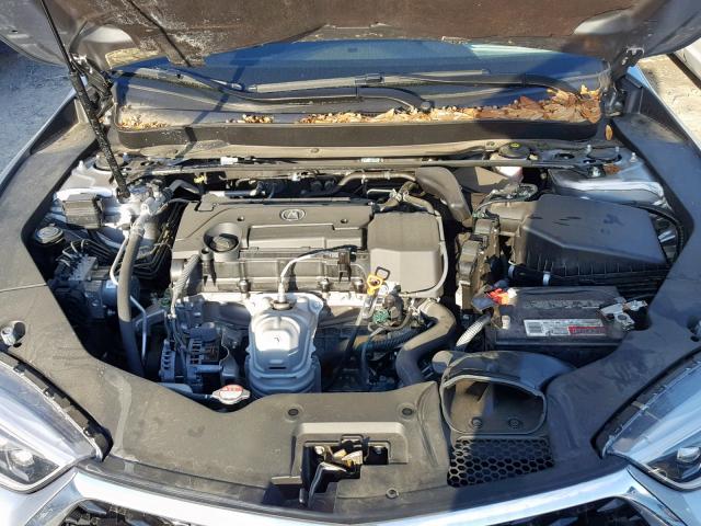 19UUB1F36JA007633 - 2018 ACURA TLX SILVER photo 7