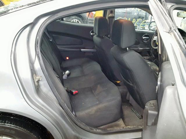 2G2WP552881102678 - 2008 PONTIAC GRAND PRIX GRAY photo 6