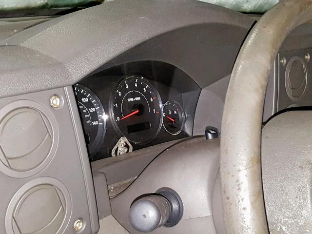 1J8HG48K86C337785 - 2006 JEEP COMMANDER BLACK photo 8