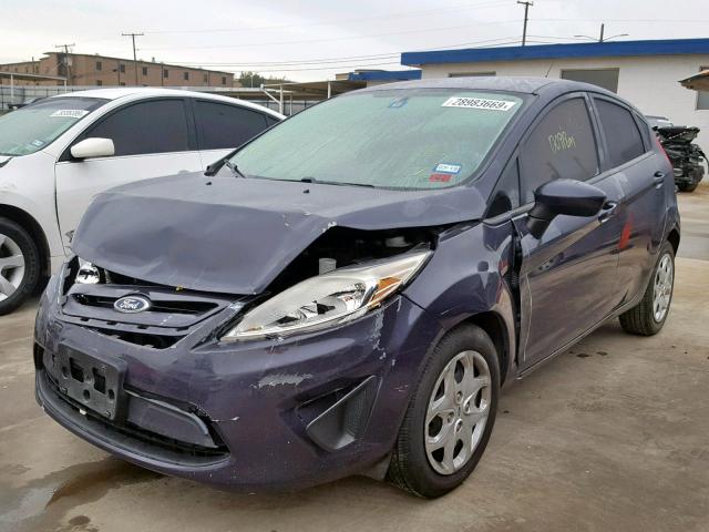 3FADP4TJ3DM149830 - 2013 FORD FIESTA S BLUE photo 2