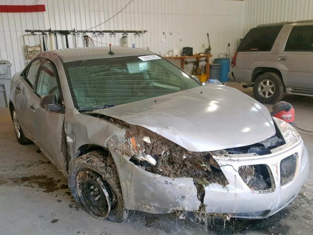 1G2ZF57BX84149079 - 2008 PONTIAC G6 VALUE L SILVER photo 1