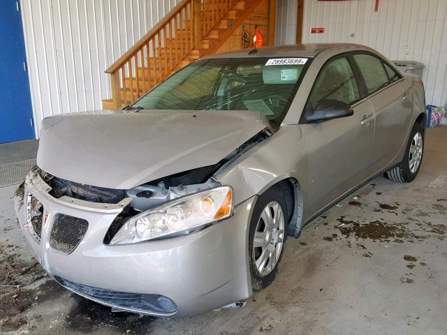 1G2ZF57BX84149079 - 2008 PONTIAC G6 VALUE L SILVER photo 2