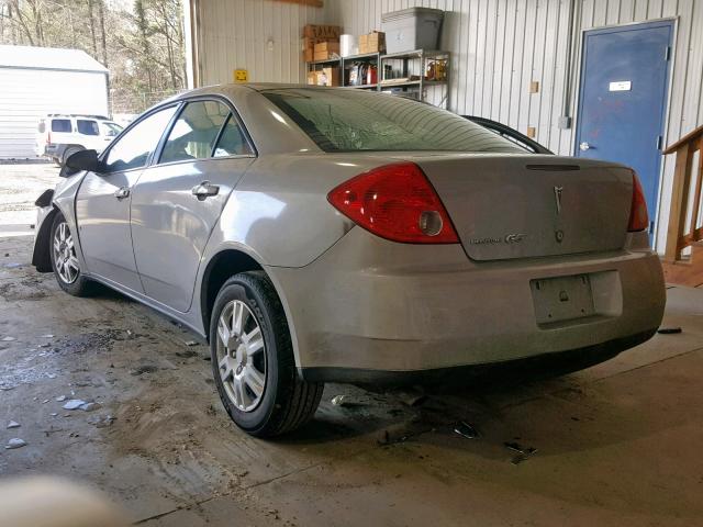 1G2ZF57BX84149079 - 2008 PONTIAC G6 VALUE L SILVER photo 3