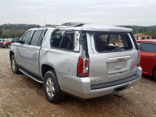 1GKS2GKC3HR153664 - 2017 GMC YUKON XL K SILVER photo 3