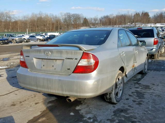 JTDBF30KX20079223 - 2002 TOYOTA CAMRY LE SILVER photo 4