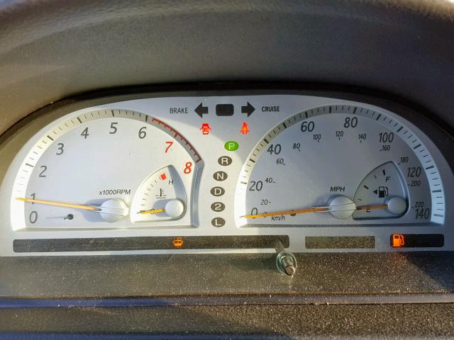 JTDBF30KX20079223 - 2002 TOYOTA CAMRY LE SILVER photo 8