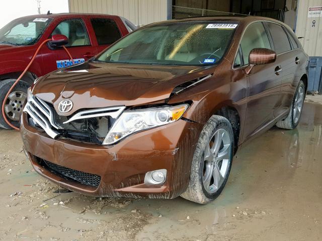 4T3BK11A49U011804 - 2009 TOYOTA VENZA BASE BROWN photo 2