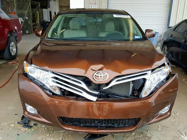 4T3BK11A49U011804 - 2009 TOYOTA VENZA BASE BROWN photo 9