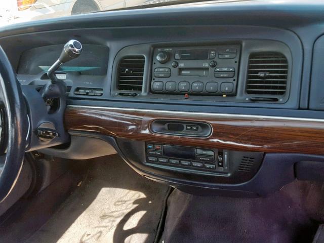 2MELM75W7TX670544 - 1996 MERCURY GRAND MARQ BLUE photo 9