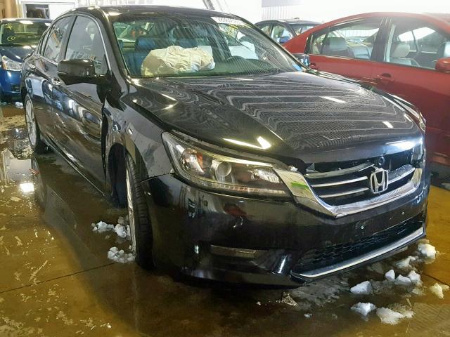 1HGCR2F81EA118850 - 2014 HONDA ACCORD EXL BLACK photo 1